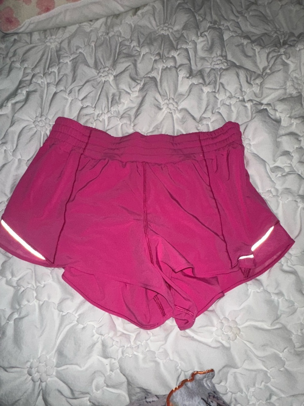 lululemon athletica Hot Pink Running Shorts